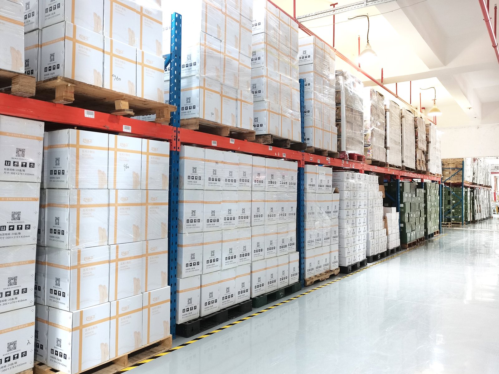 مستودع هوكسين الصين 3PL يعرض البنية التحتية اللوجستية المتقدمة