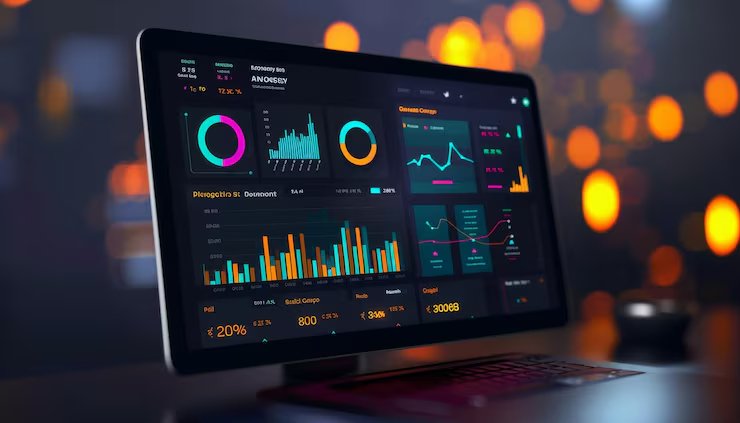 لوحة معلومات تنفيذ التجارة الإلكترونية في الوقت الحقيقي التي تعرض تحليلات مخزون Shopify وAmazon المتكاملة